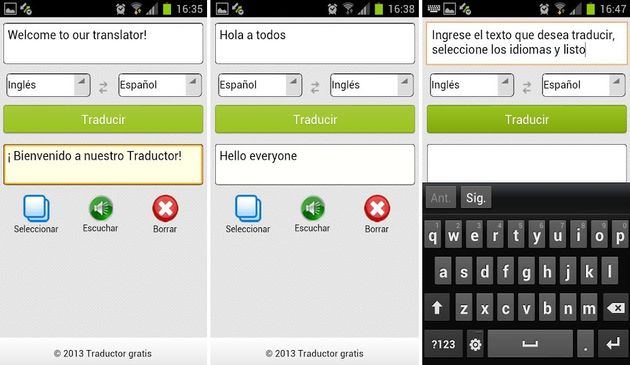 Traductor: un traductor gratuito para tu Android con soporte para más de 40 idiomas