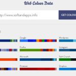 Web Colour Data, descubre los colores utilizados en cualquier web