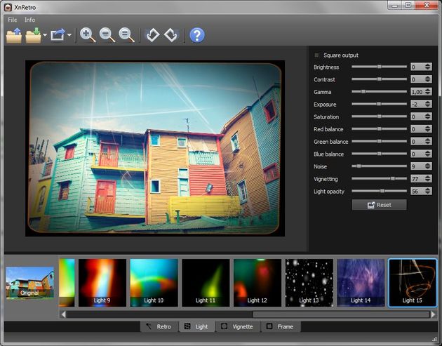 XnRetro, excelente software para aplicar efectos vintage a tus fotos