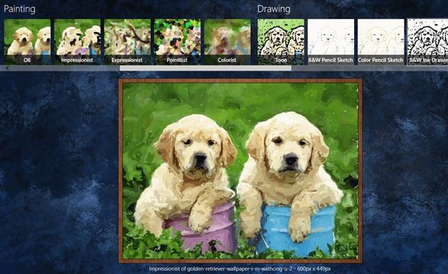 Artistry, bonitos efectos para tus fotos en Windows 8