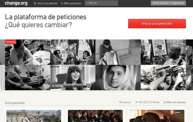 Change.org, plataforma global para intentar cambiar lo que no te gusta