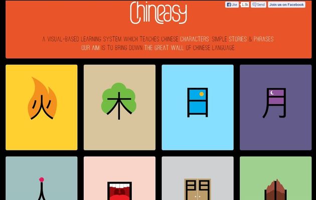 Chineasy, plataforma de aprendizaje visual para el idioma chino