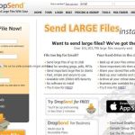 DropSend, otra alternativa para el envío de grandes archivos
