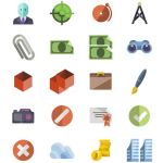 Flat icons, impresionante pack con más de 3600 iconos gratuitos