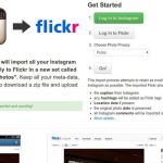 Flickstagram, respalda fácilmente tus fotos de Instagram en Flickr
