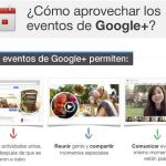 Una infografía que nos enseña a aprovechar los eventos de Google+
