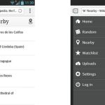 Nearby, la nueva web móvil de Wikipedia con información local