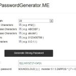 PasswordGenerator.ME, crea contraseñas seguras en un instante