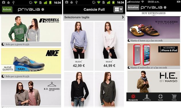 Privalia Mobile, tu club privado de compras para Android e iOS
