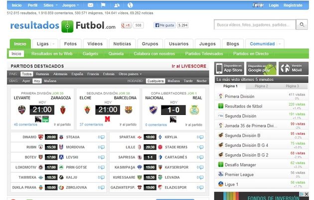 Inclinarse escalar filósofo Resultados de fútbol, la red social para los amantes del fútbol