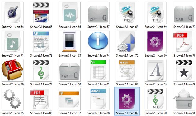 Snowe Doc 2, completo pack de bellos iconos variados de gran calidad