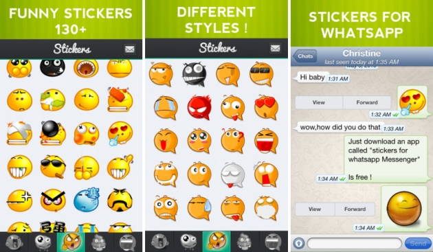 Sticker Emoticons for WhatsApp, divertidos stickers para WhatsApp