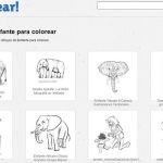 aColorear, buscador de dibujos para colorear para niños