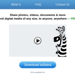 zeZebra, envía archivos sin ninguna limitación de tamaño