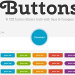 Buttons, una librería CSS para crear todo tipo de botones