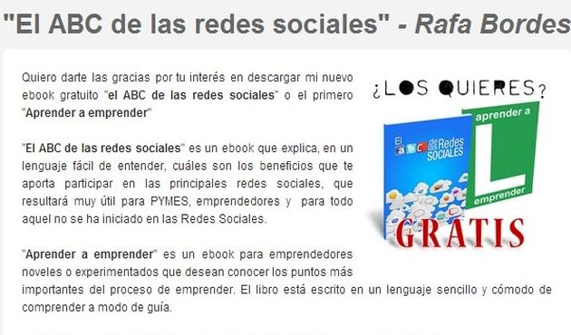 El ABC de las redes sociales, ebook gratis para conocer las redes sociales
