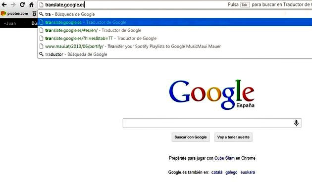 Tip: cómo eliminar URLs concretas de la barra de Google Chrome