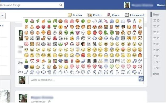Extensión de Chrome con muchos emoticonos para tus comentarios en Facebook