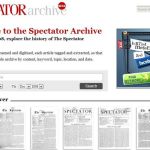 180 años de historia en hemeroteca online del diario británico The Spectator