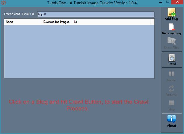 TumblOne, descarga todas las imágenes de un blog de Tumblr