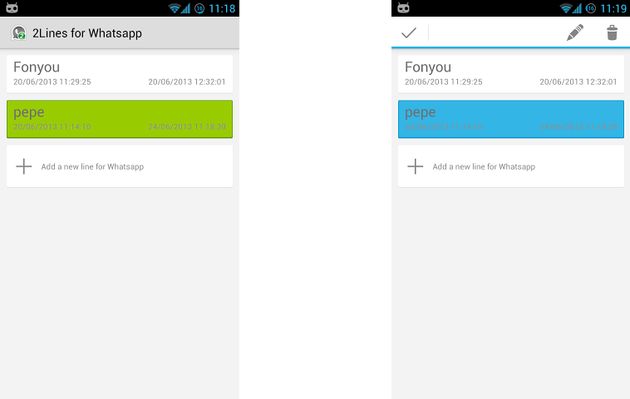 2Lines for WhatsApp, usa varias cuentas de WhatsApp en tu Android