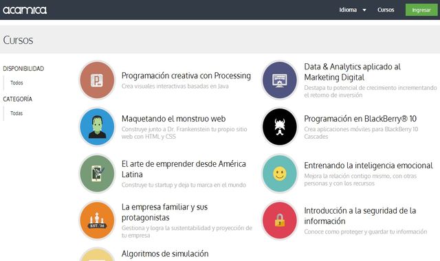 Acámica, un nuevo sitio donde encontrar cursos gratuitos en español