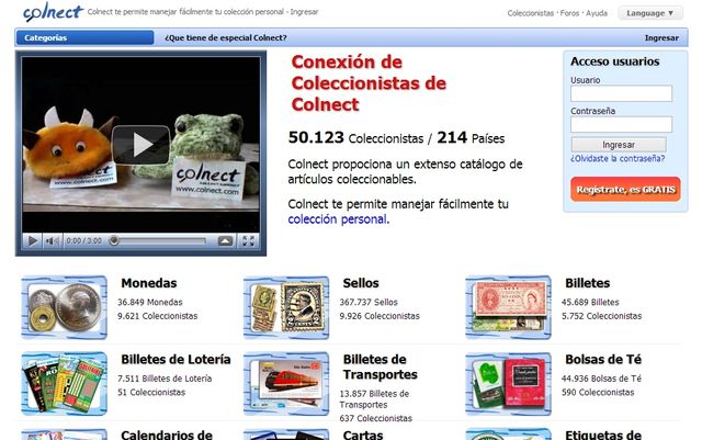 Colnect, una red social para coleccionistas de todo el mundo