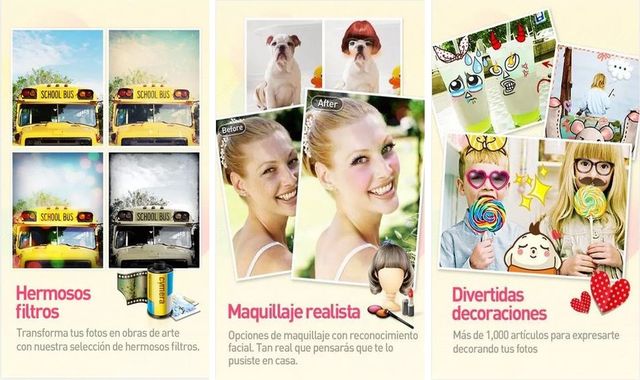 Cymera, una de las mejores apps móviles para edición fotográfica