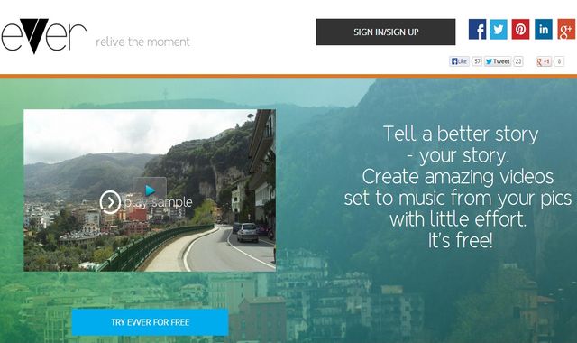 Evver, la forma más simple de crear un vídeo con tus fotografías