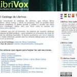 LibriVox, obras de dominio público en formato audiolibro para descarga