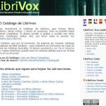 LibriVox, obras de dominio público en formato audiolibro para descarga