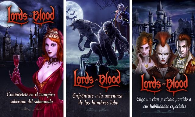 Lords of Blood, un juego de rol en un mundo de vampiros para tu iOS