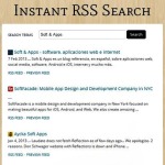 RSS Search Engine, un poderoso buscador de feeds RSS