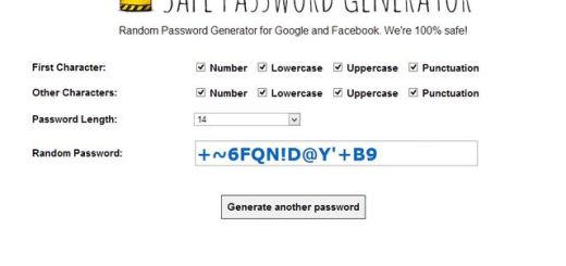 Safe Password Generator, utilidad web para generar contraseñas seguras