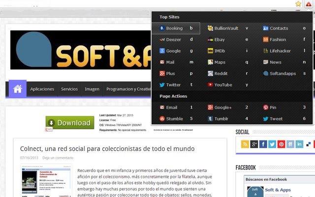 SiteLauncher, abre sitios en Chrome con un clic de teclado o ratón