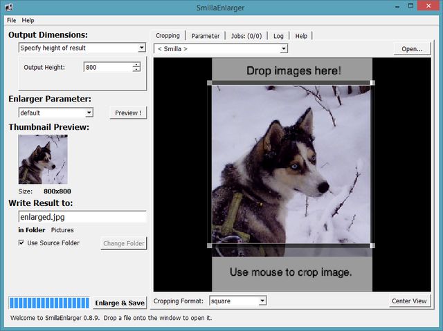 SmillaEnlarger, software para obtener imágenes ampliadas de calidad