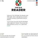 The Old Reader anuncia su cierre desbordado por los nuevos usuarios