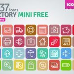 Vectory Mini Free, un pack gratuito con más de 1000 iconos variados
