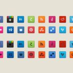 Purty Social Icons, pack de bellos iconos sociales de uso gratuito