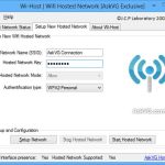 Wi-Host, crea punto de acceso WiFi compartiendo la conexión de tu PC