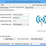 Wi-Host, crea punto de acceso WiFi compartiendo la conexión de tu PC