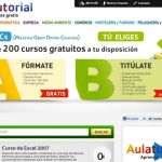 Aulatutorial, cientos de cursos gratuitos para seguir en línea