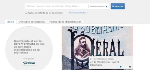 Biblioteca Digital Hispánica con miles de documentos digitalizados
