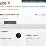 Curso de Iniciación a Autocad gratuito para seguir en línea