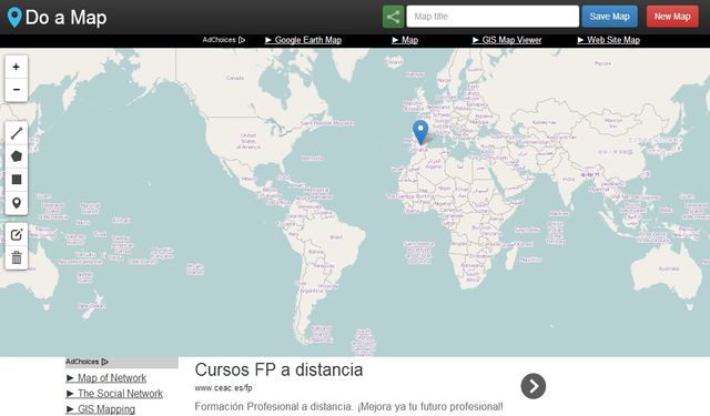 Do a Map: crea y comparte mapas, basados en Google Maps, de forma simple