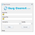 Easy Convert, conversor de audio y vídeo desde el menú contextual