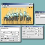 FlaX, software gratis para crear alucinantes efectos de texto en flash