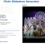Flickr Slideshow Generator, presentaciones para tu blog con fotos de Flickr