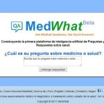 Medwhat, plataforma de inteligencia artificial para temas de salud