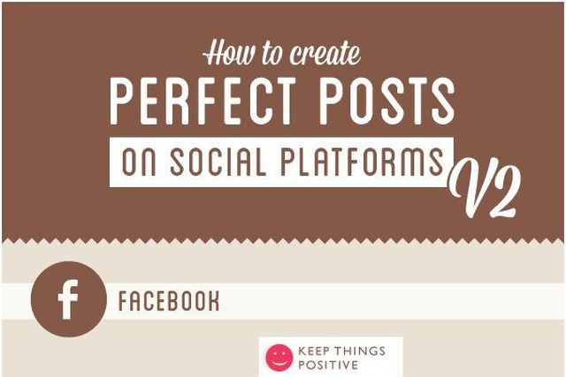 Infografía con tips para crear mejores posts para las redes sociales